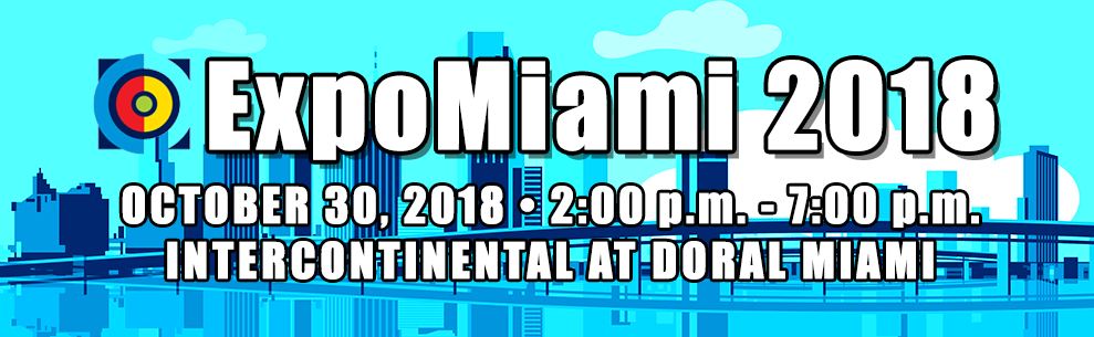 ExpoMiami 2018 event at Intercontinental Doral Miami.