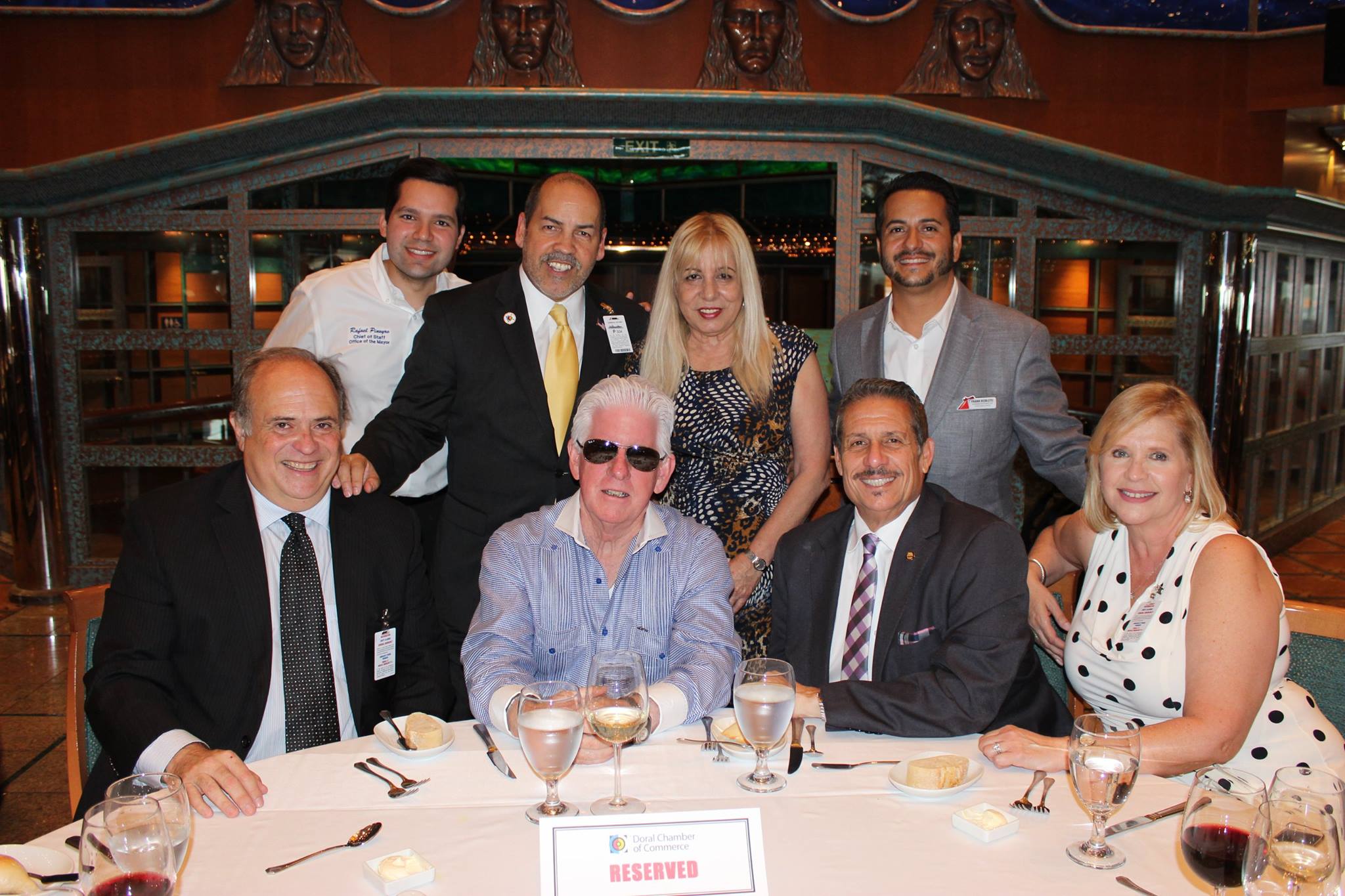 Doral Chamber of Commerce Carnival Cruise event.