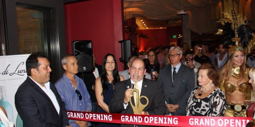 El Gran Inka Grand Opening ribbon cutting by the Doral Chamber of Commerce.