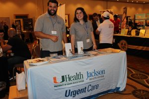Jackson Health System representing business in ExpoMiami 2018 hosted by the Doral Chamber of Commerce.