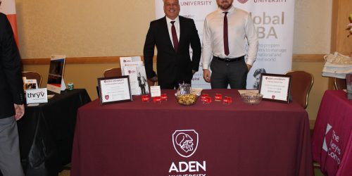 Aden University representing business in ExpoMiami 2018 hosted by the Doral Chamber of Commerce.