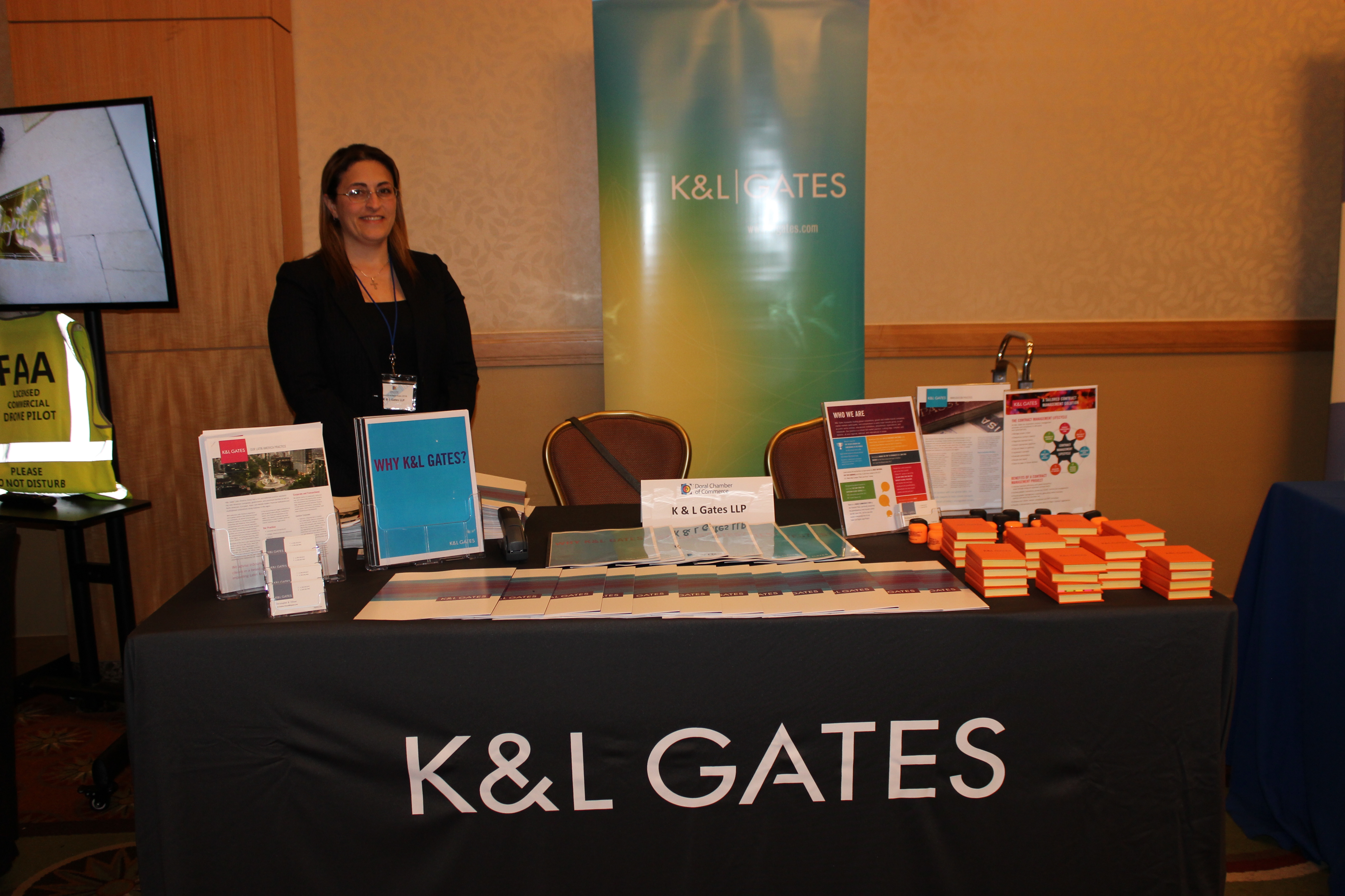 K&L Gates representing business in ExpoMiami 2018 hosted by the Doral Chamber of Commerce.