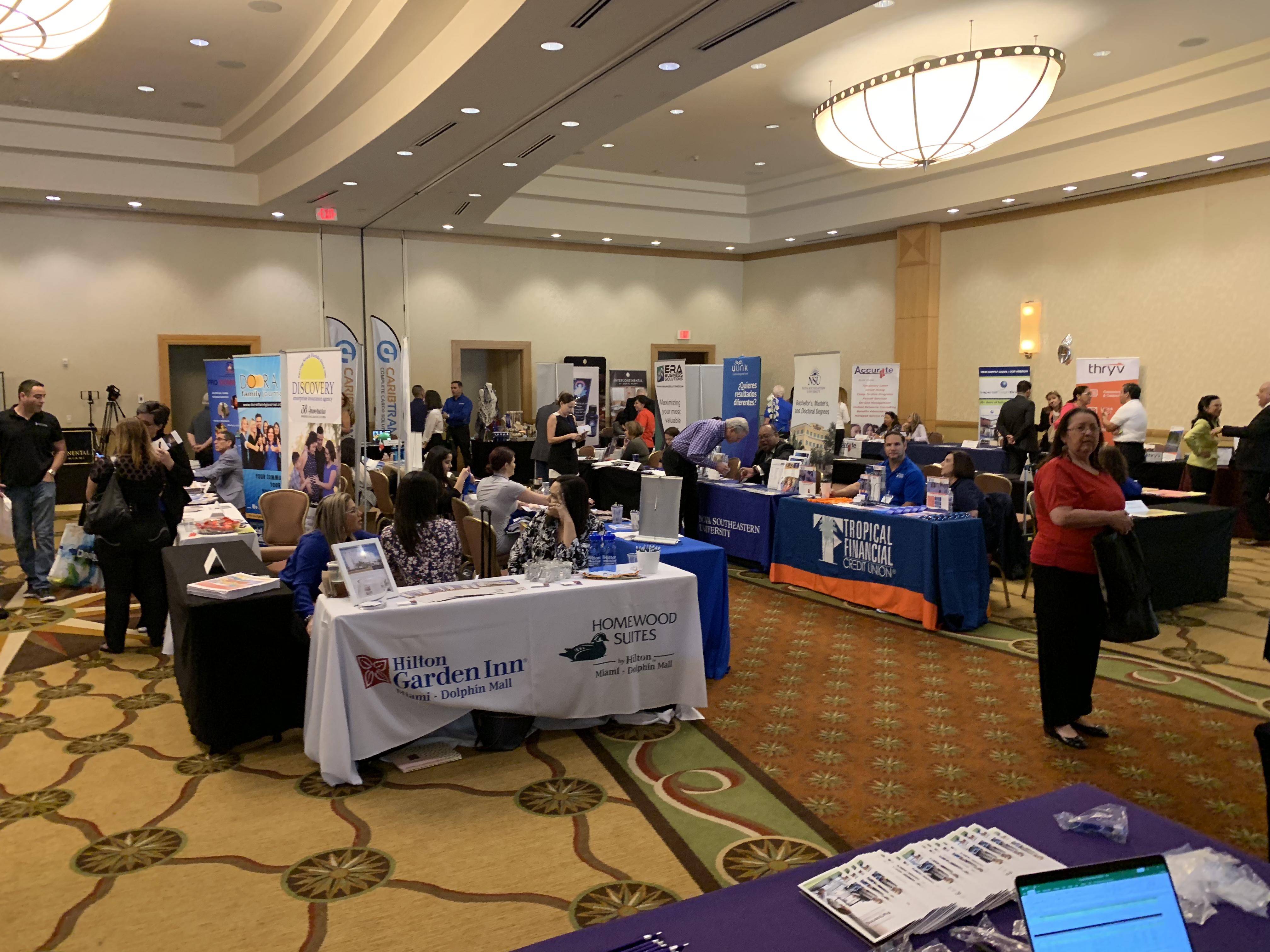 ExpoMiami 2018 event hosted by the Doral Chamber of Commerce.