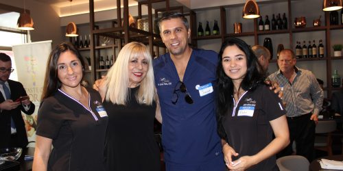 Doral Chamber of Commerce introduces Flash Smile Dental Dr. Javier Prieto in Gusto Ristobar Luncheon.