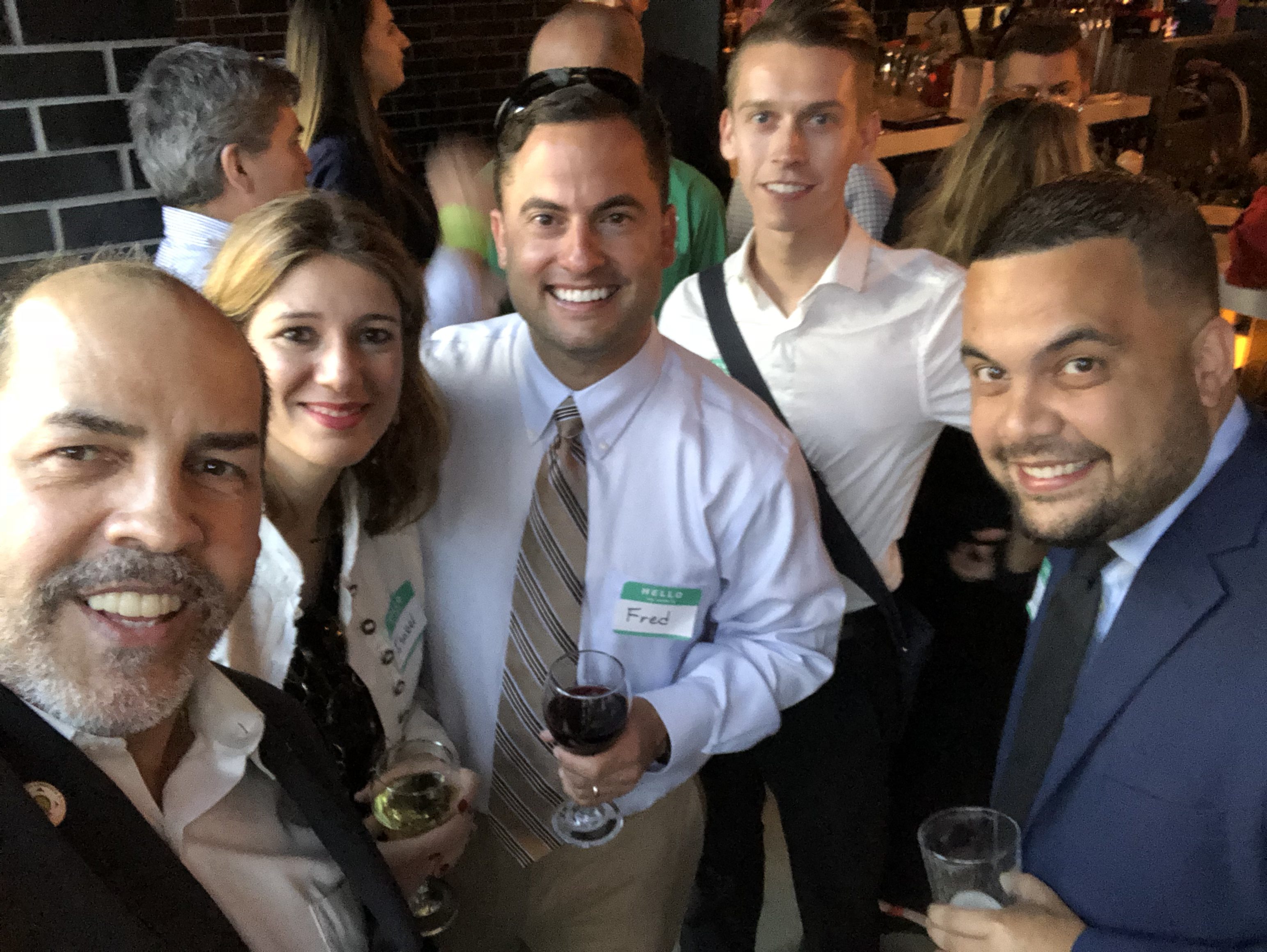Group Selfie with members at King's Bowl Business Networking.