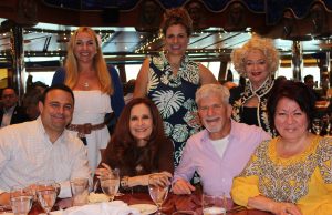 Doral Chamber of Commerce Carnival Cruise Luncheon 2019, Networking Event in Miami, Florida. Members and non-members taking a group photo together.