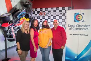 K1 Speed Networking Event Sponsored by Coral Gables Trust, Miami's Community Newspapers and K1 Speed. WIth Mayor Roberto Martell.