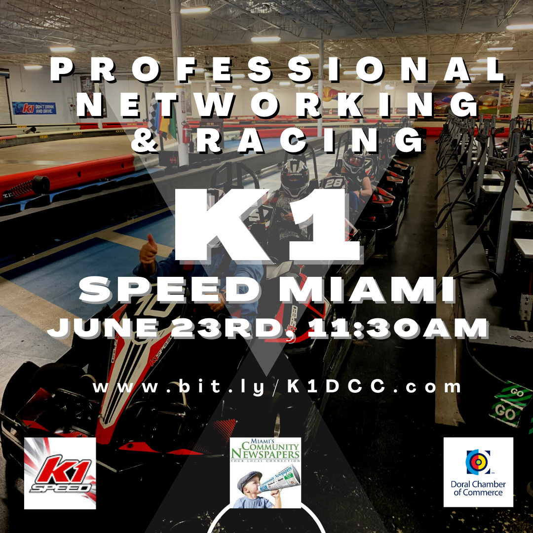 K1 Speed Miami Networking Event by Doral Chamber of Commerce
