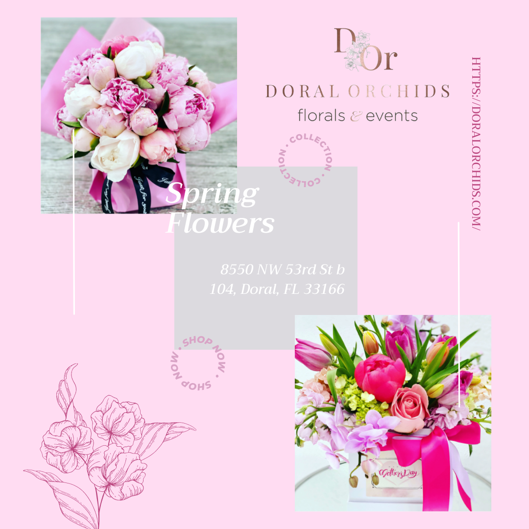 Doral Orchid's Best Spring Flowers in Doral