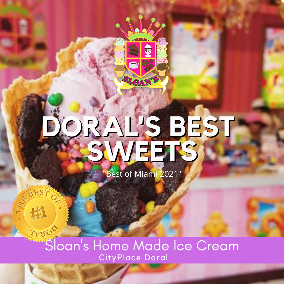 Sloan's Ice Cream CityPlace Doral Miami's Best Ice Cream!