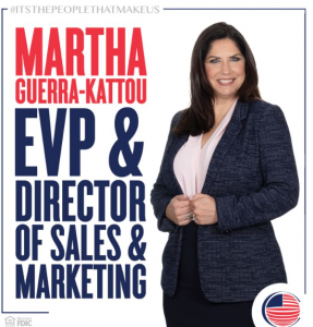 Ms. Guerra-Kattou, has more than 30 years of banking experience