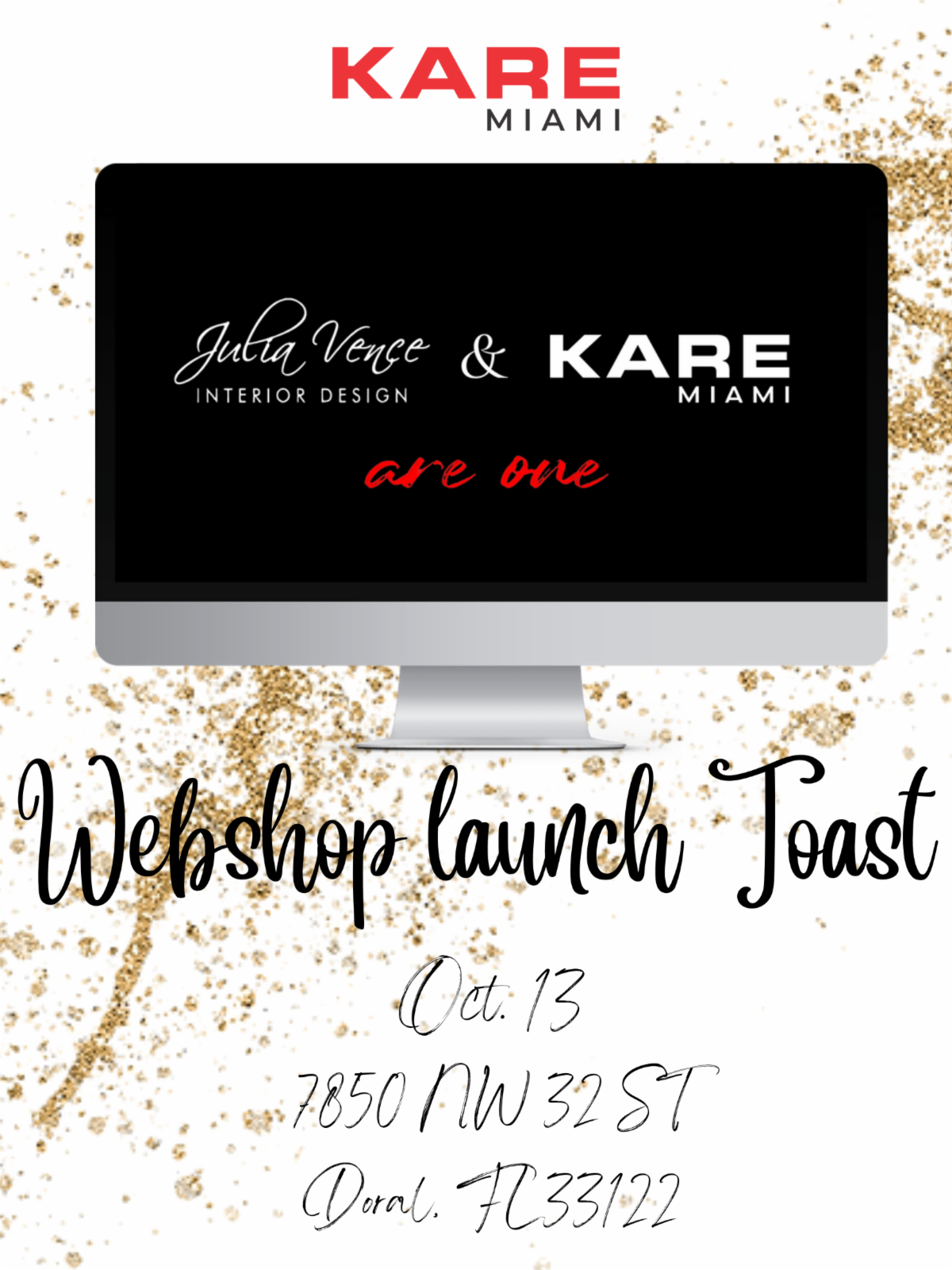 KARE Miami Invites You to Our Webshop Launch image