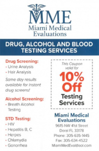 Miami Medical Evaluations
