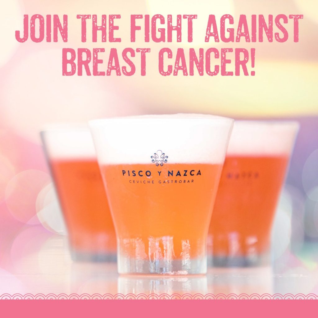 Pisco y Nazca Join the Fight Against Breast Cancer!