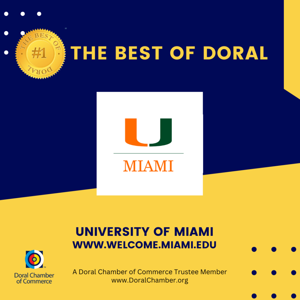 DCC presenting University of Miami as a trustee.