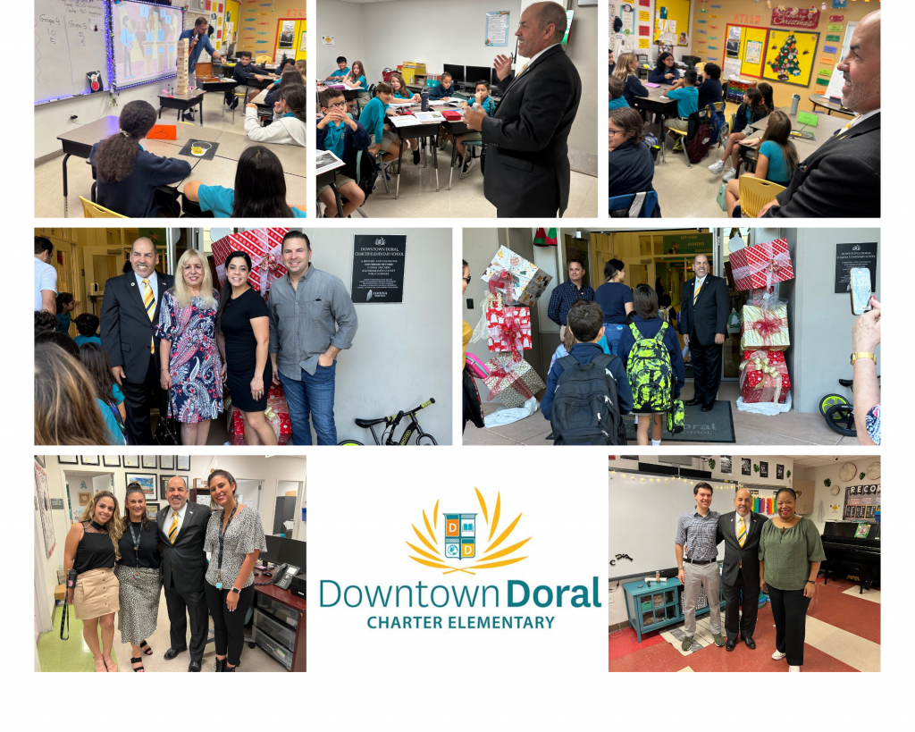 Principal Today at Downtown Doral Charter Elementary with Manny Sarmiento