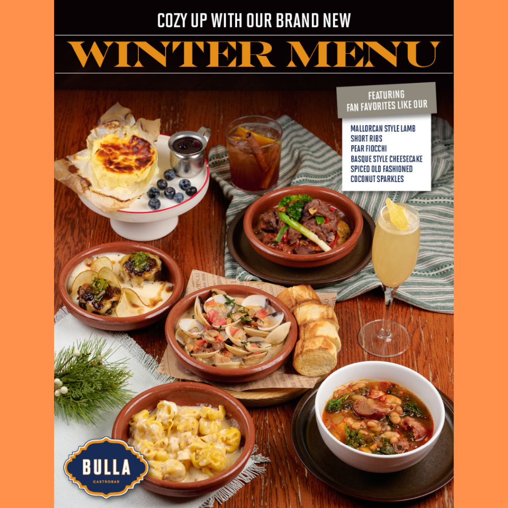 Warm up this winter with our splendid seasonal dinner menu items. ﻿Experience the BOO-YAH deliciousness!