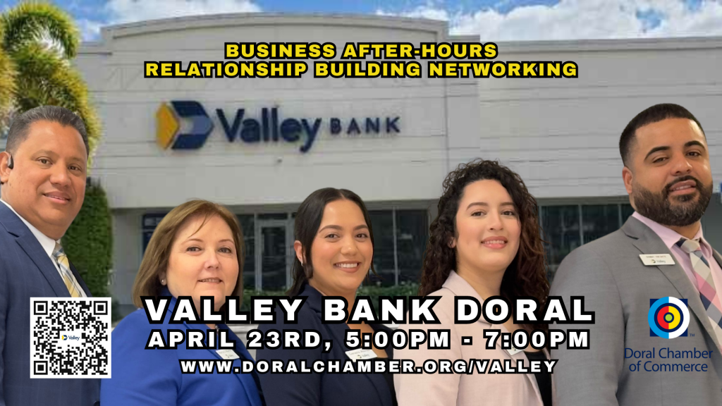 Valley Bank Business After Hours April 23rd.
