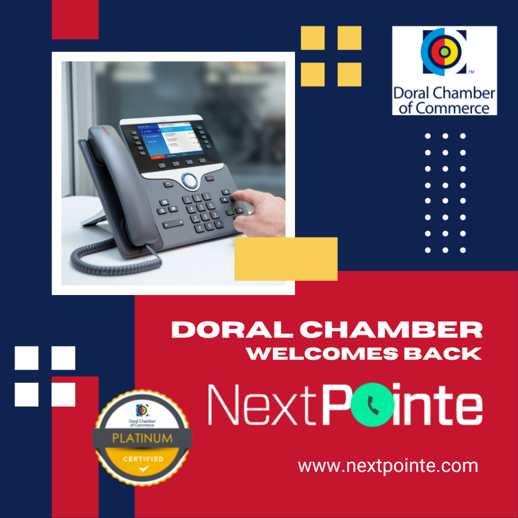 The Doral Chamber of Commerce Proudly Welcomes Back NextPointe as a Platinum Trustee Member
