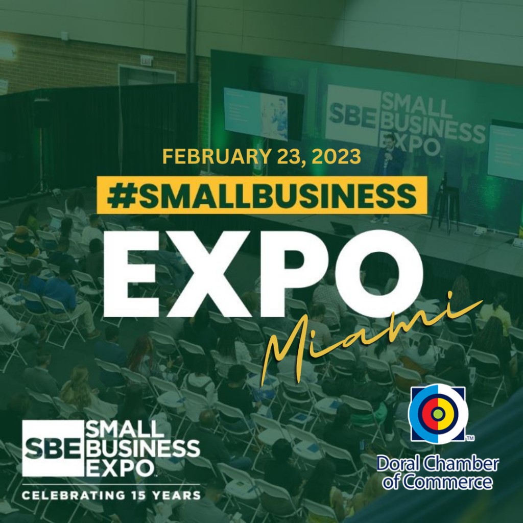 Small Business Expo SBE Miami 2023.