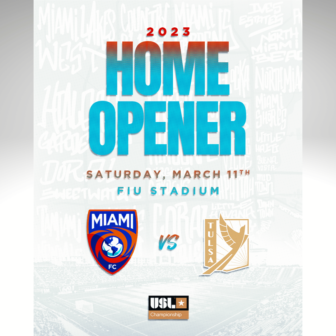Miami FC prepare to kick off the new season. I am happy to announce that tickets for our home opener is finally available!