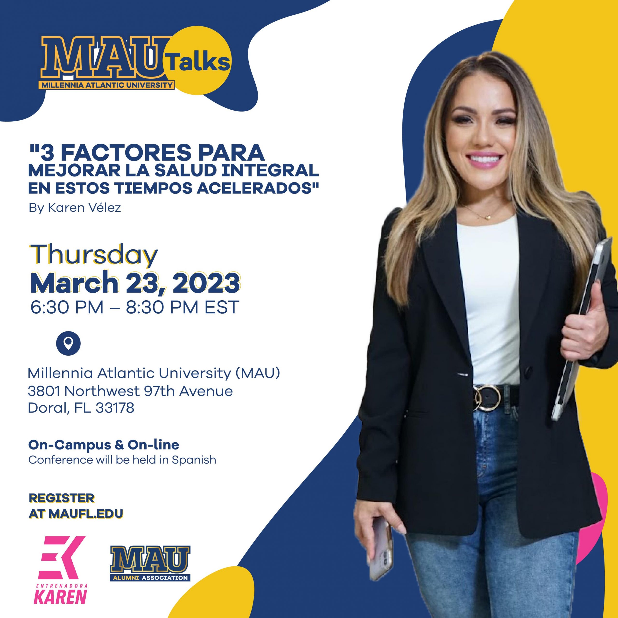 MAUTalks es una iniciativa de la Asociación de Ex-alumnos de Millennia Atlantic University y de la Universidad MAUFL.edu