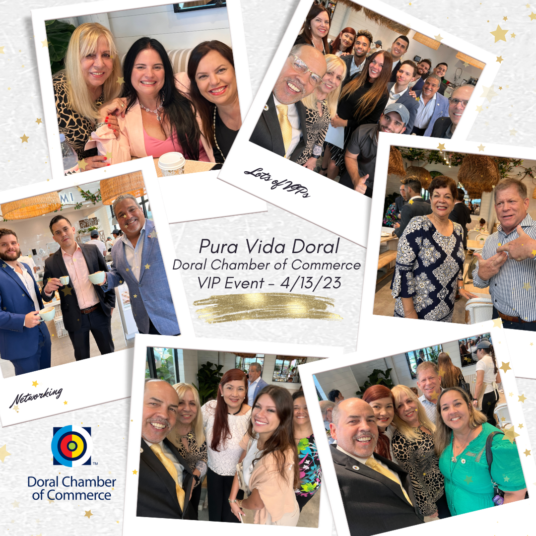 Pura Vida Doral Doral Chamber of Commerce VIP Event - 4/13/23