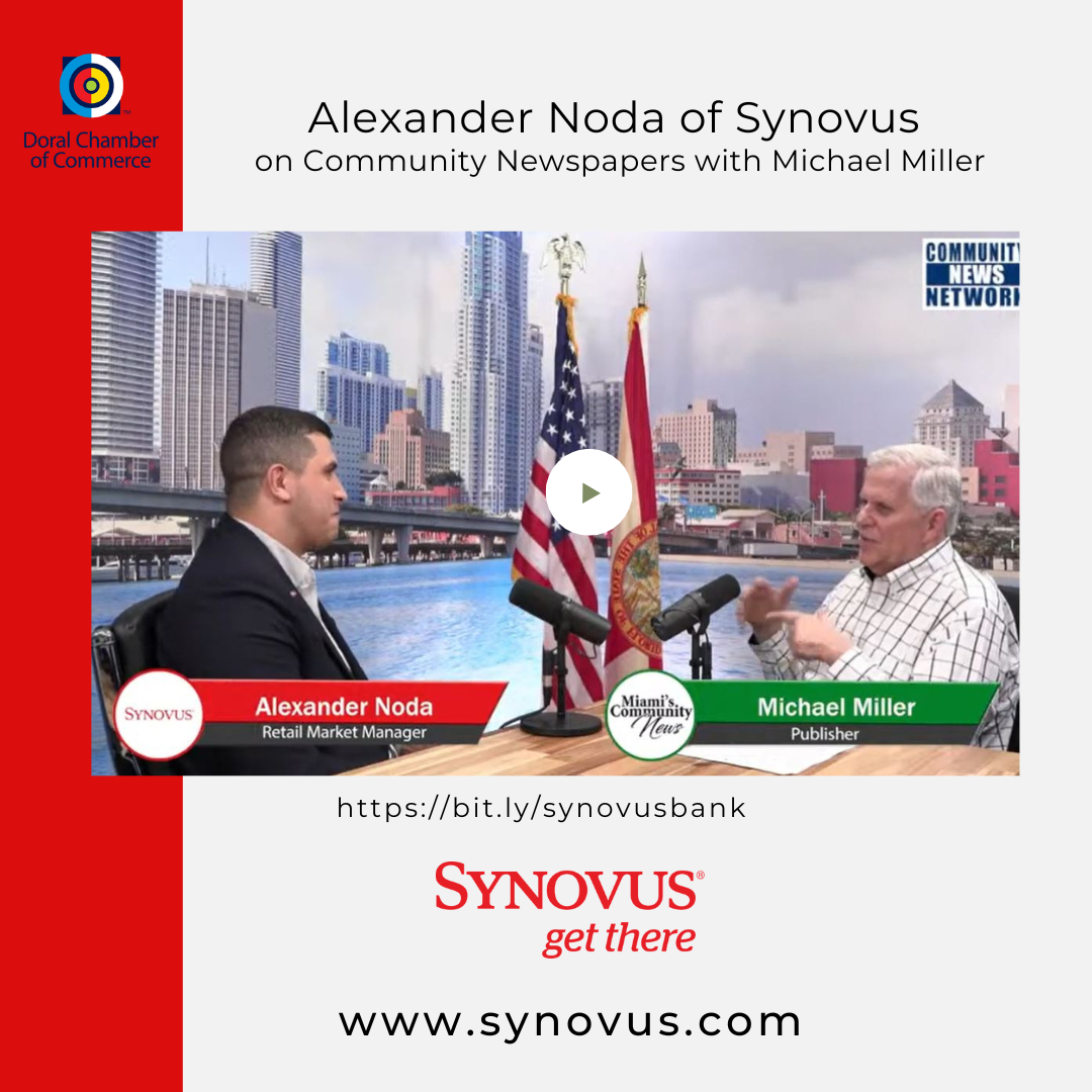 Synovus Bank's commitment to providing exceptional banking services to the community and shares his insights on the local market.