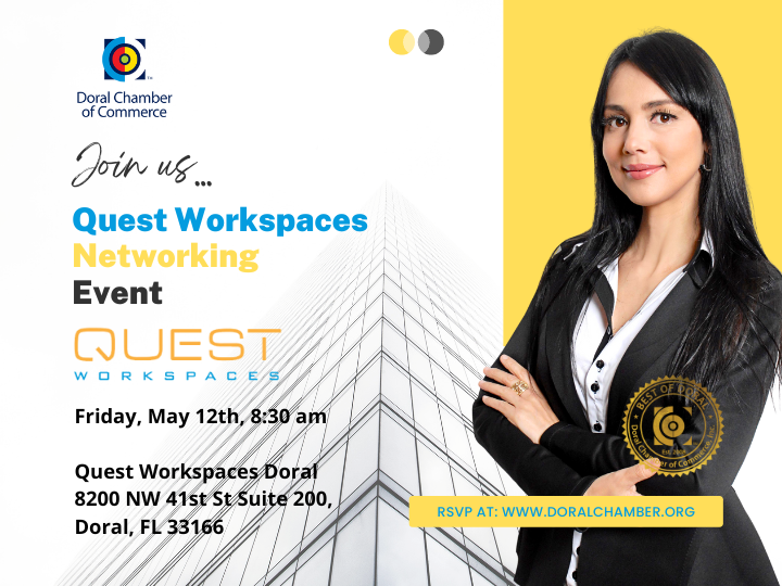 Quest Workspaces Expand your network and learn from industry experts in business development, marketing, and entrepreneurship.