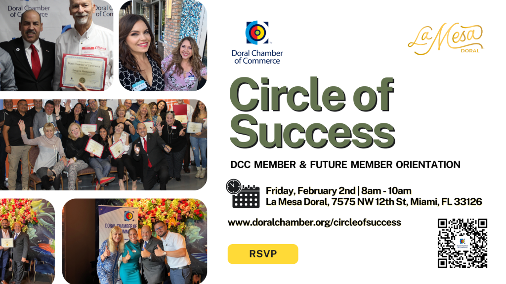Doral Chamber of Commerce Circle of Success 2024