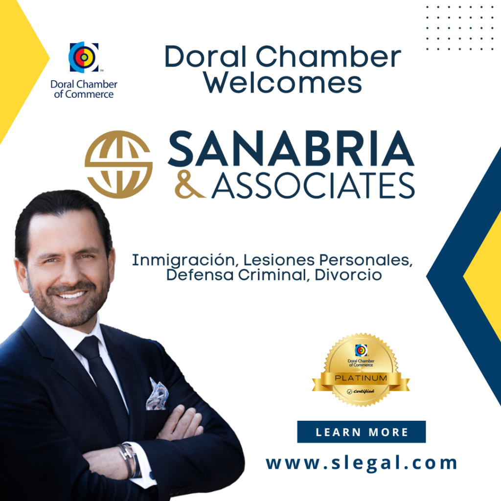 doral chamber welcomes sanabria and associates