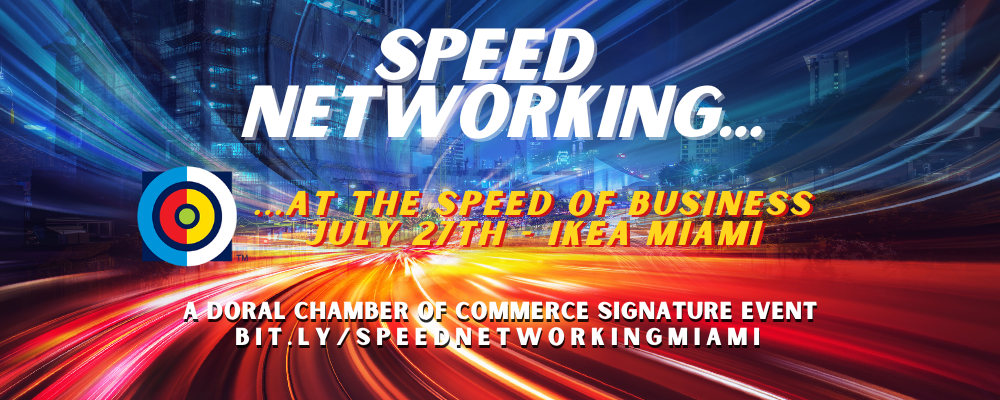 Speed Networking at IKEA Miami A Doral Chamber Signature Event