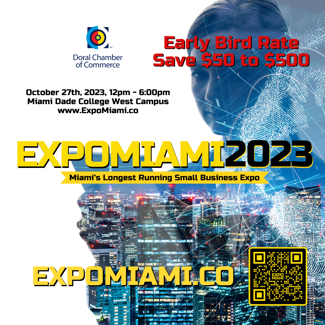 ExpoMiami 2023 - Miami's Longest Running Small Business Expo - Reserve Your Table!