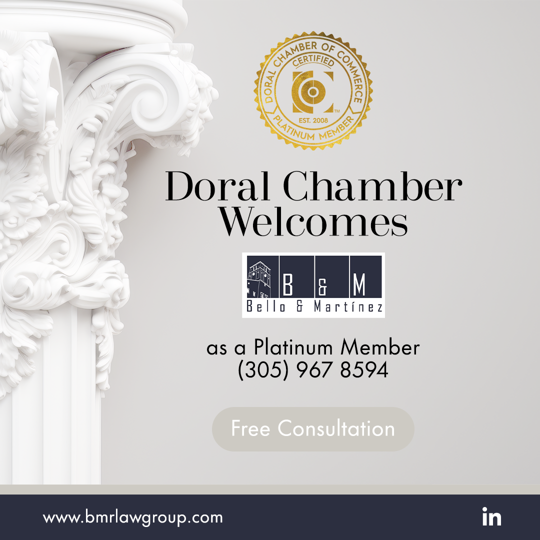 The Doral Chamber of Commerce Proudly Welcomes La Mesa Doral as a Platinum Member