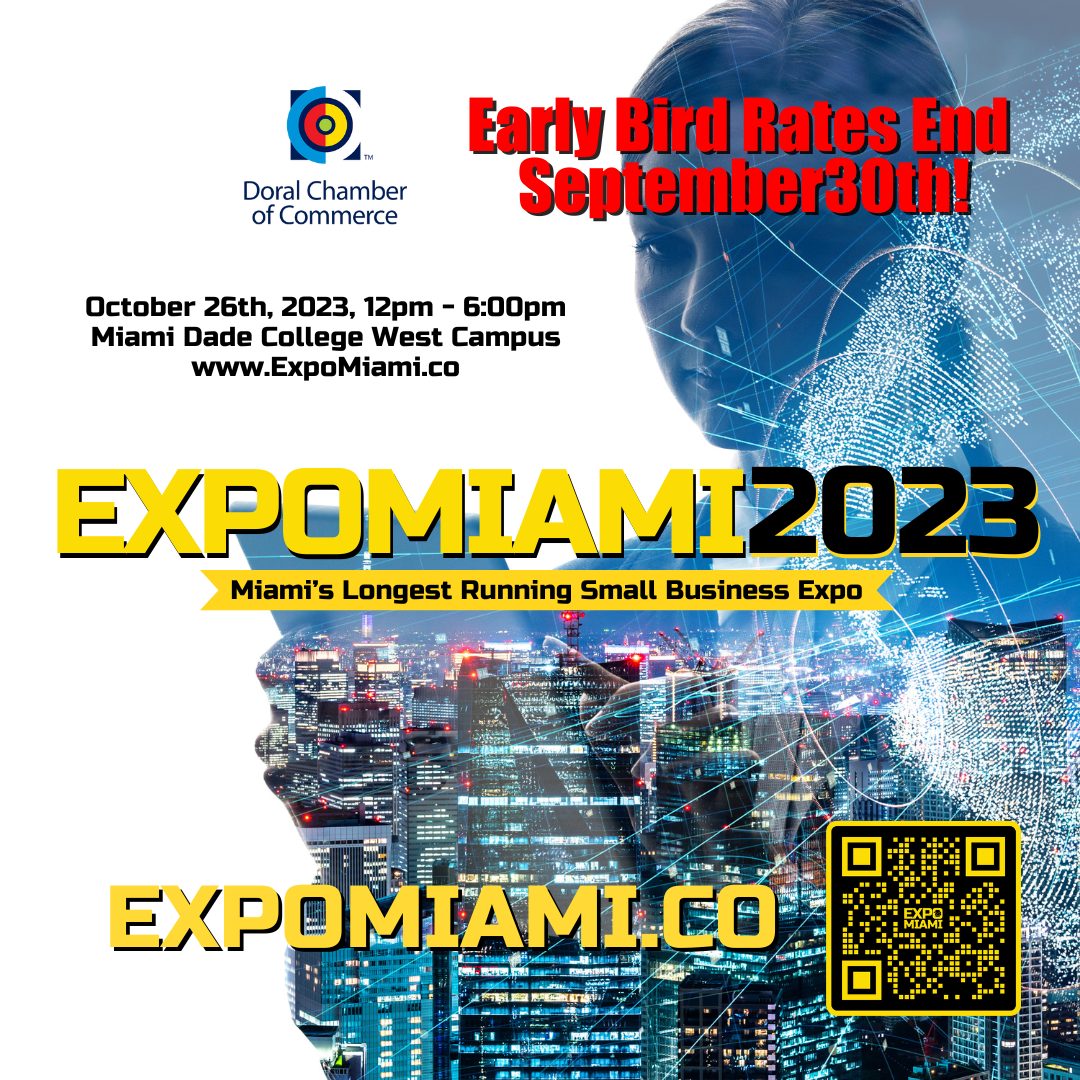 ExpoMiami 2023 - Miami's Longest Running Small Business Expo - Reserve Your Table!