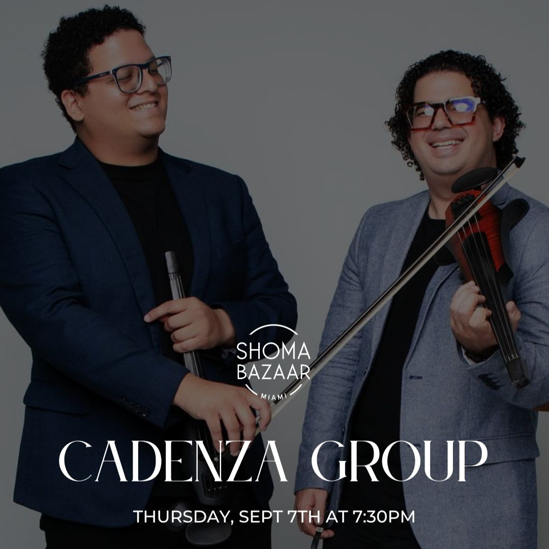 Join us this Thursday for an unforgettable musical experience featuring Cadenza The Group.