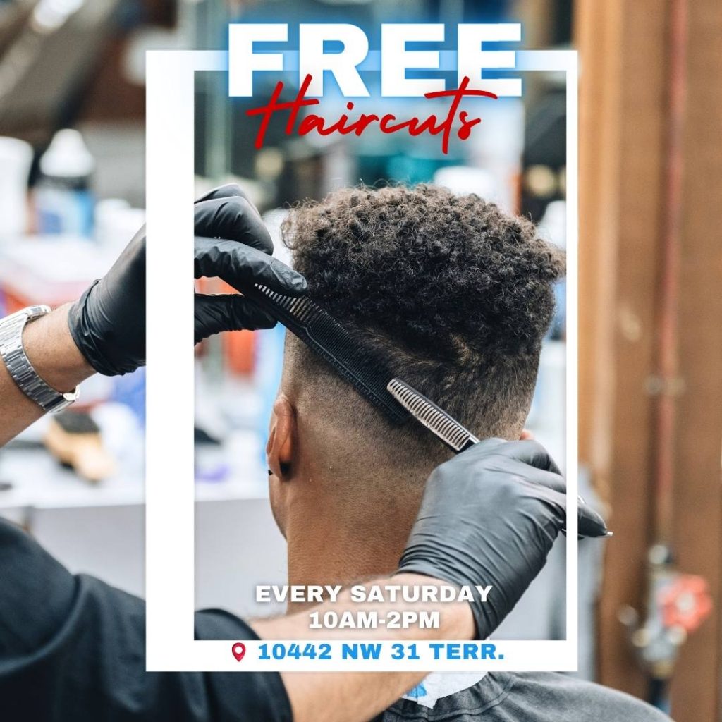 Free Haircuts EVERY Saturday at The Spot Barber Academy.