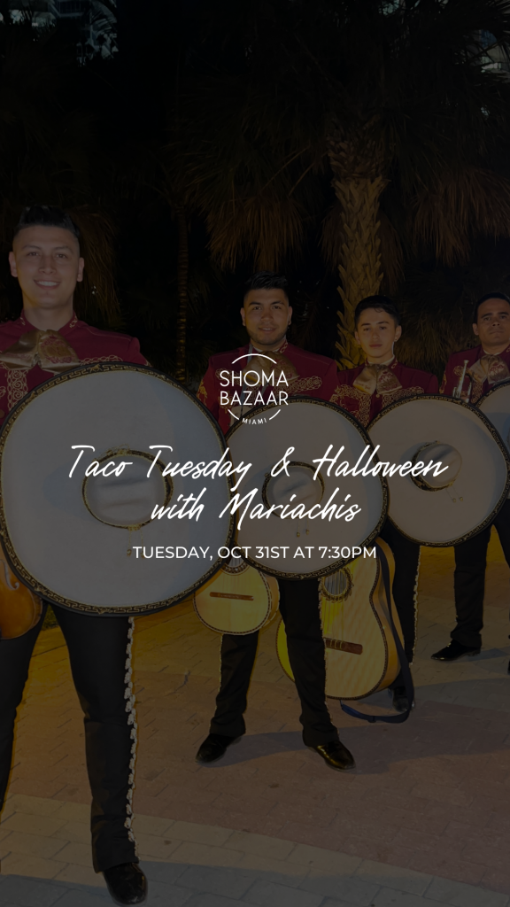 Shoma Bazaar Join us this Halloween for a night of Mariachi delight!
