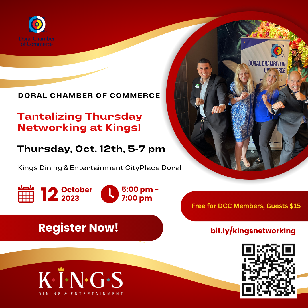 Tantalizing Thursday Networking at Kings!