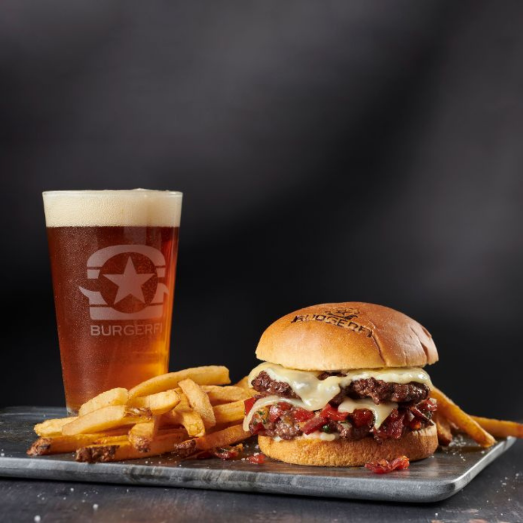 BurgerFi CityPlace Doral The chef-founded restaurant brand uses 100% natural Angus Beef with no steroids, antibiotics, growth hormones, chemicals, or additives and offers a diverse menu with broad appeal
