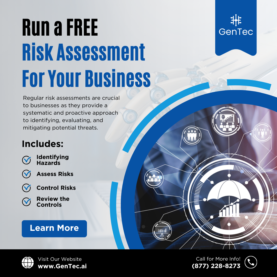 Unlock a FREE Risk Assessment from GenTec Advantage and fortify your security
