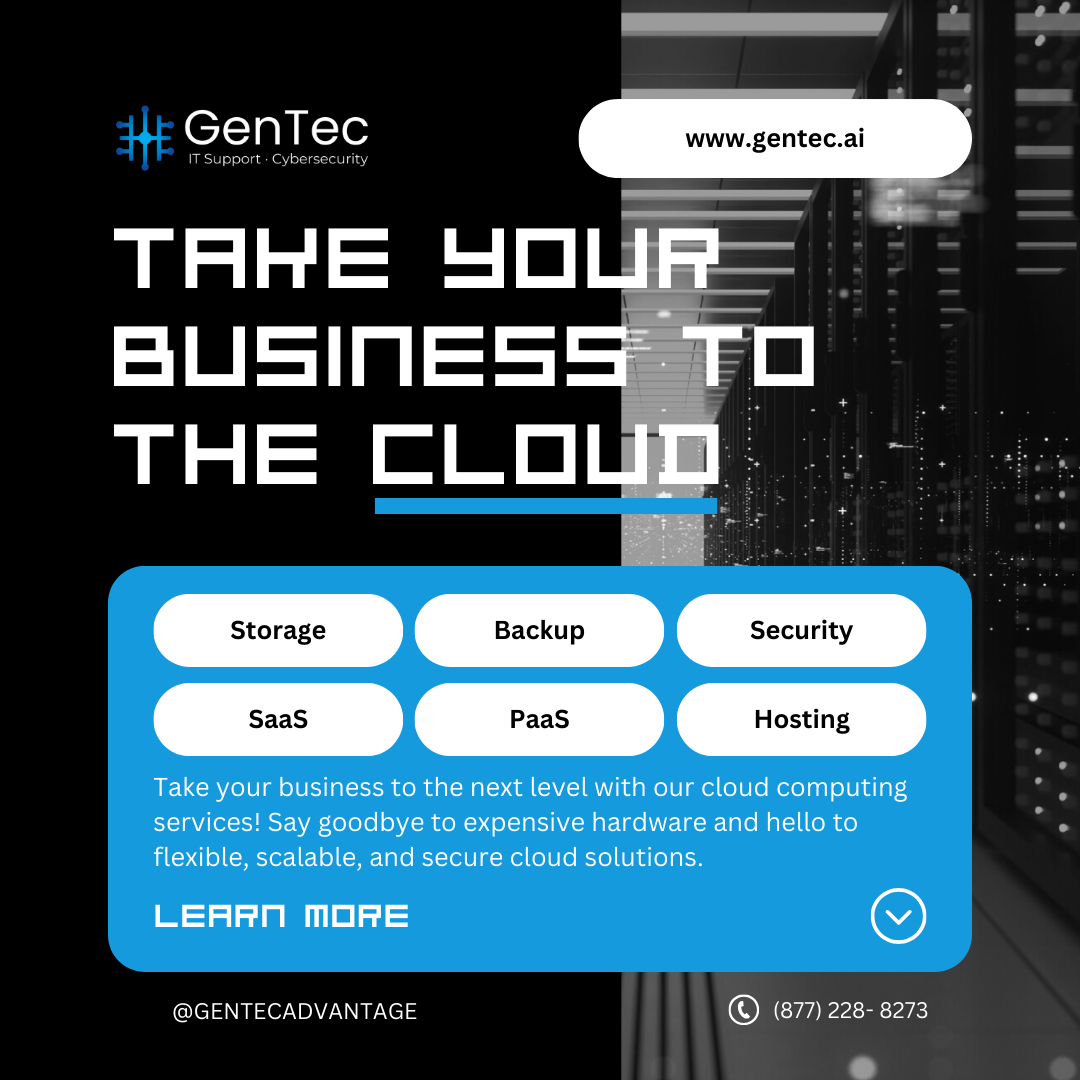 we're excited to introduce you to GenTec Advantage, your partner in seamless cloud computing solutions.