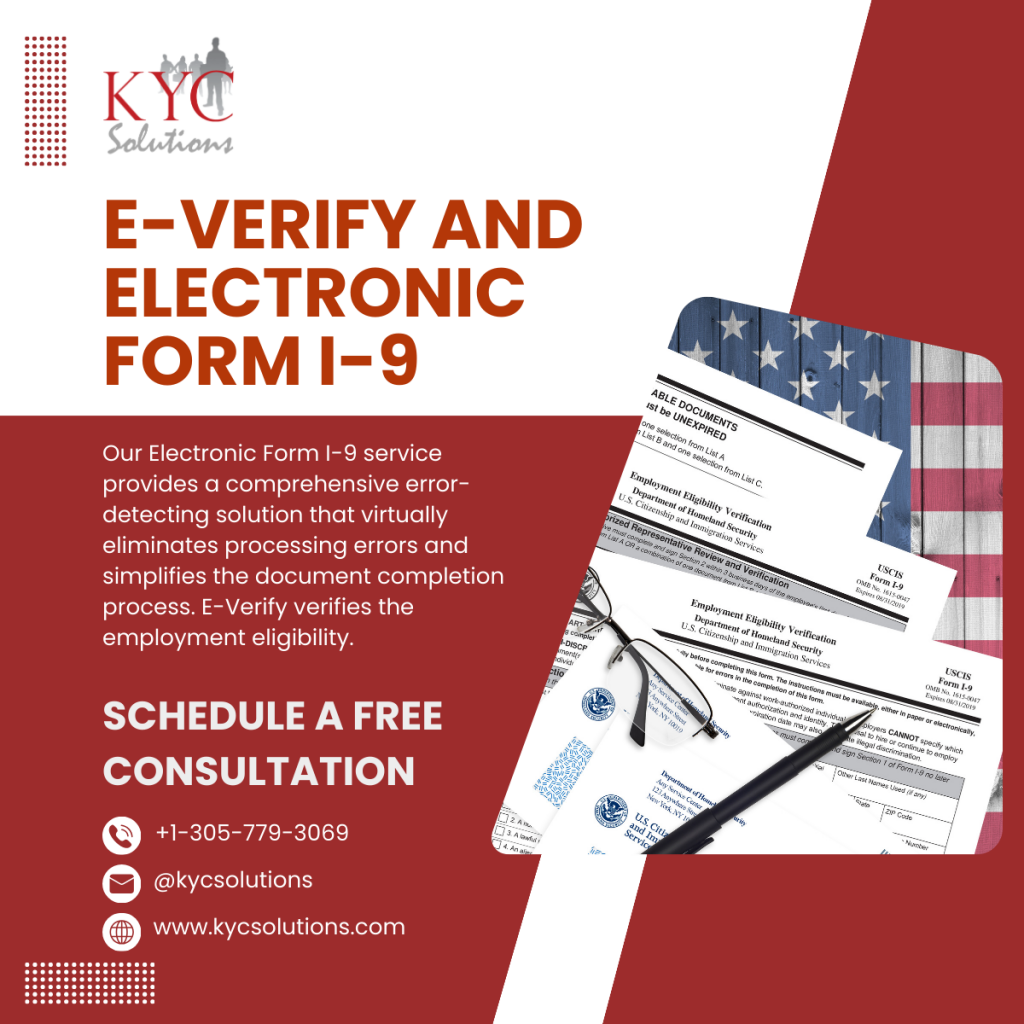 Inquesta Corporation | KYC Solutions KYC Solutions' secure, paperless, I-9 Form and E-Verify solutions ensure 24/7 access, easy e-signing, and timely alerts for a seamless verification process.