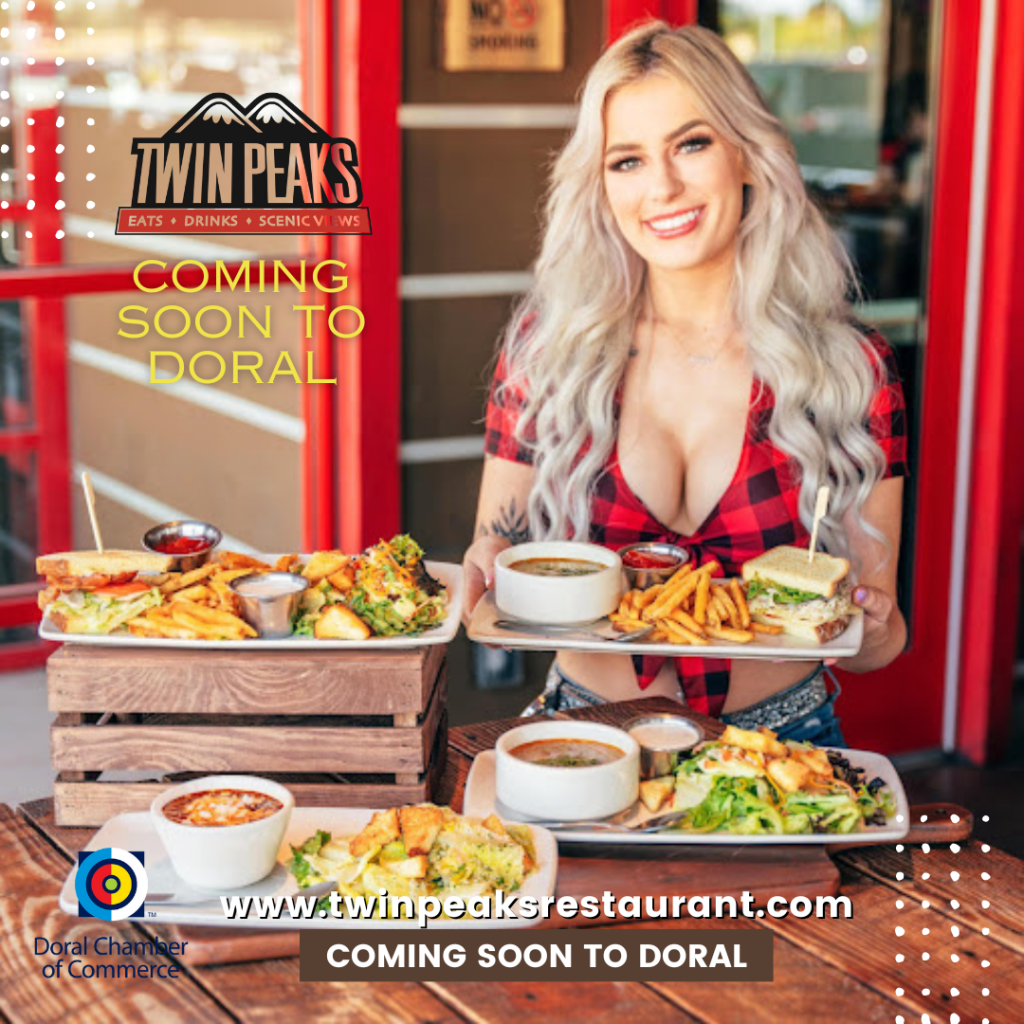 Twin Peaks, the ultimate sports lodge, is bringing its unbeatable blend of tasty food, ice-cold beer, and an unrivaled viewing experience to Doral, opening on January 15, 2024