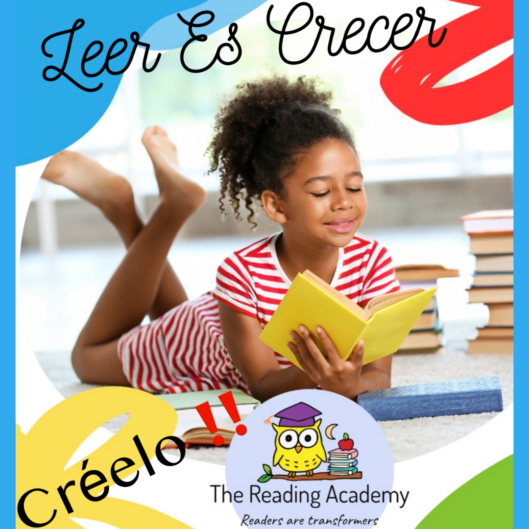 The Reading Academy no hay nada como leer y seguir la historia, palabra por palabra.