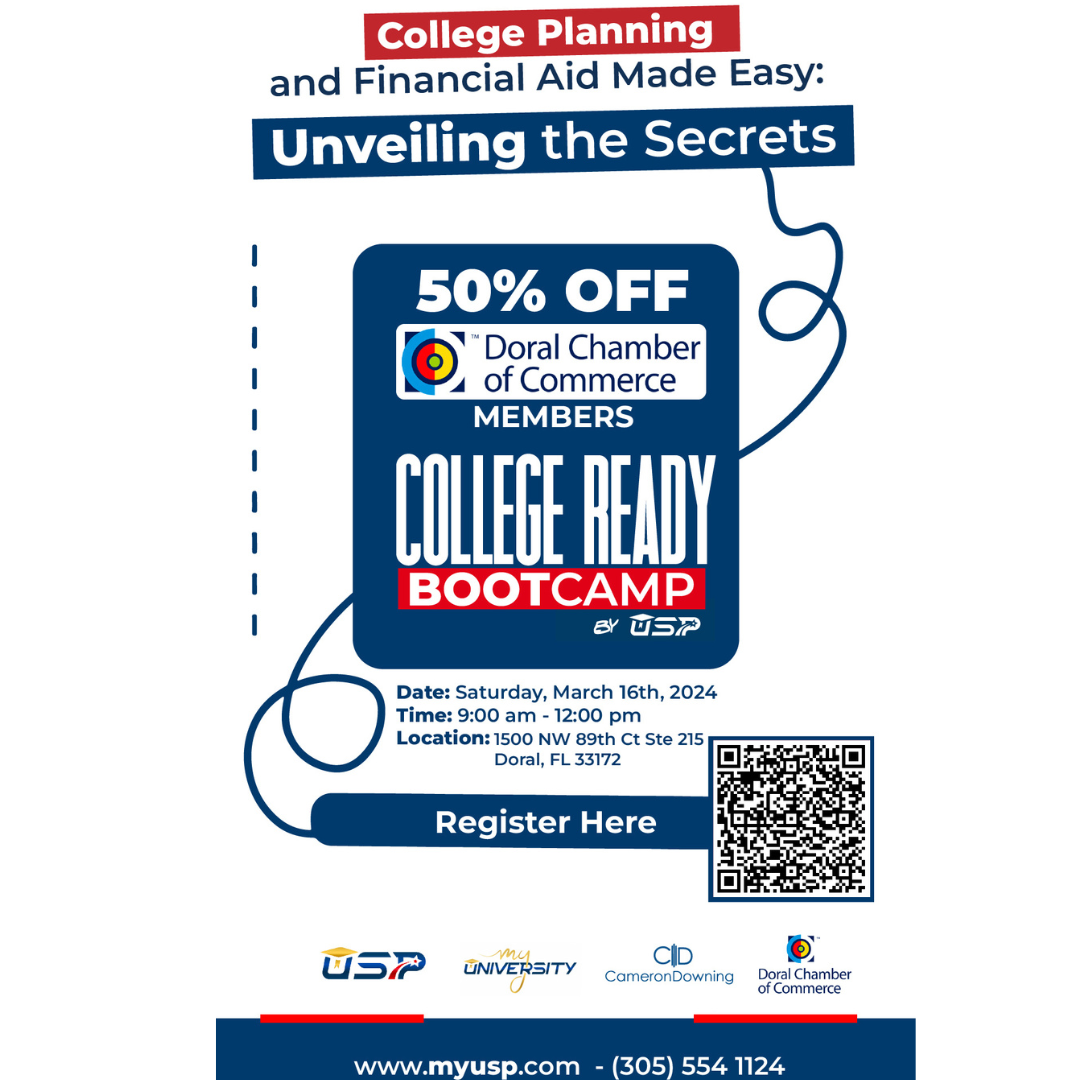 MY USP 50% OFF - COLLEGE READY BOOTCAMP