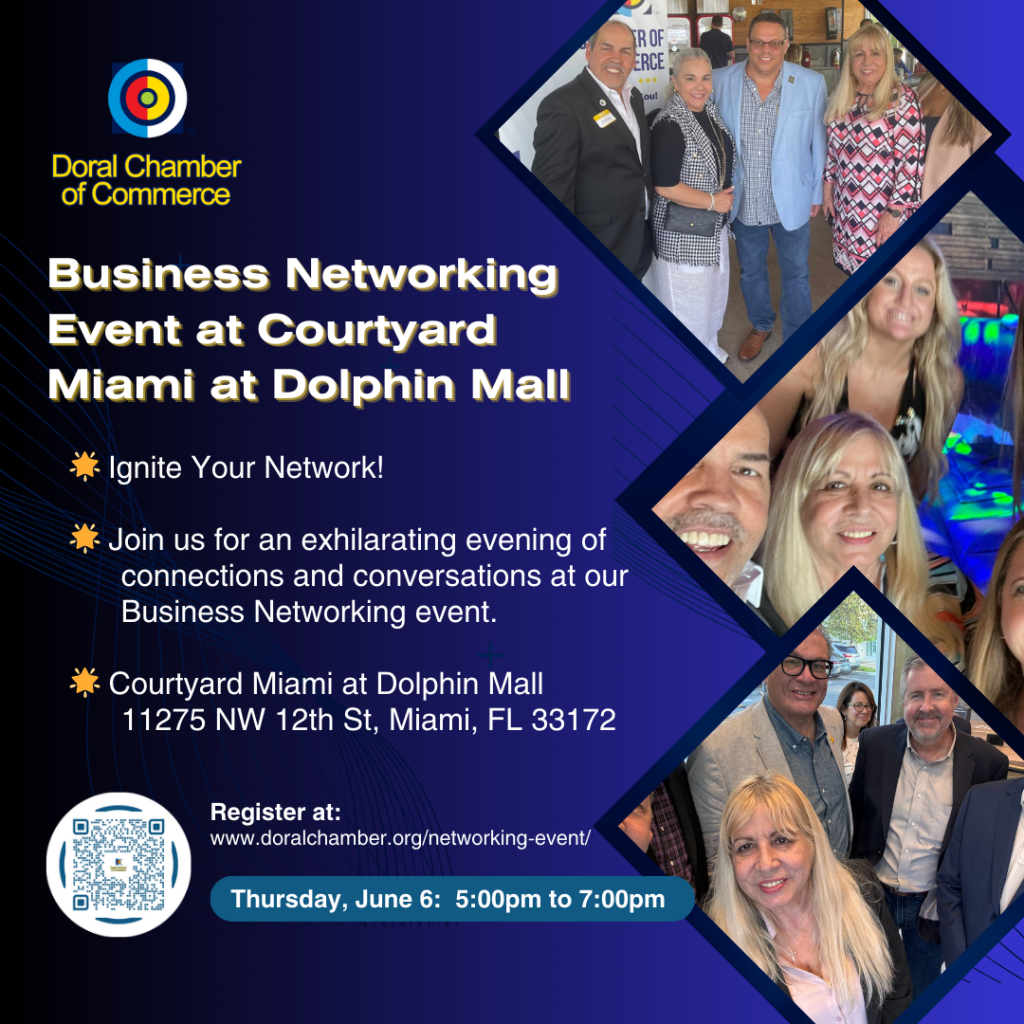 Business Networking Event at Courtyard Miami at Dolphin Mall