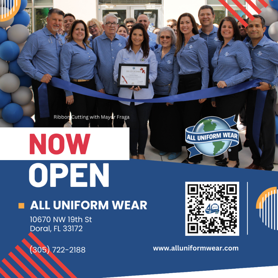 All Uniform Wear Doral Come explore our wide range of uniforms and accessories today!