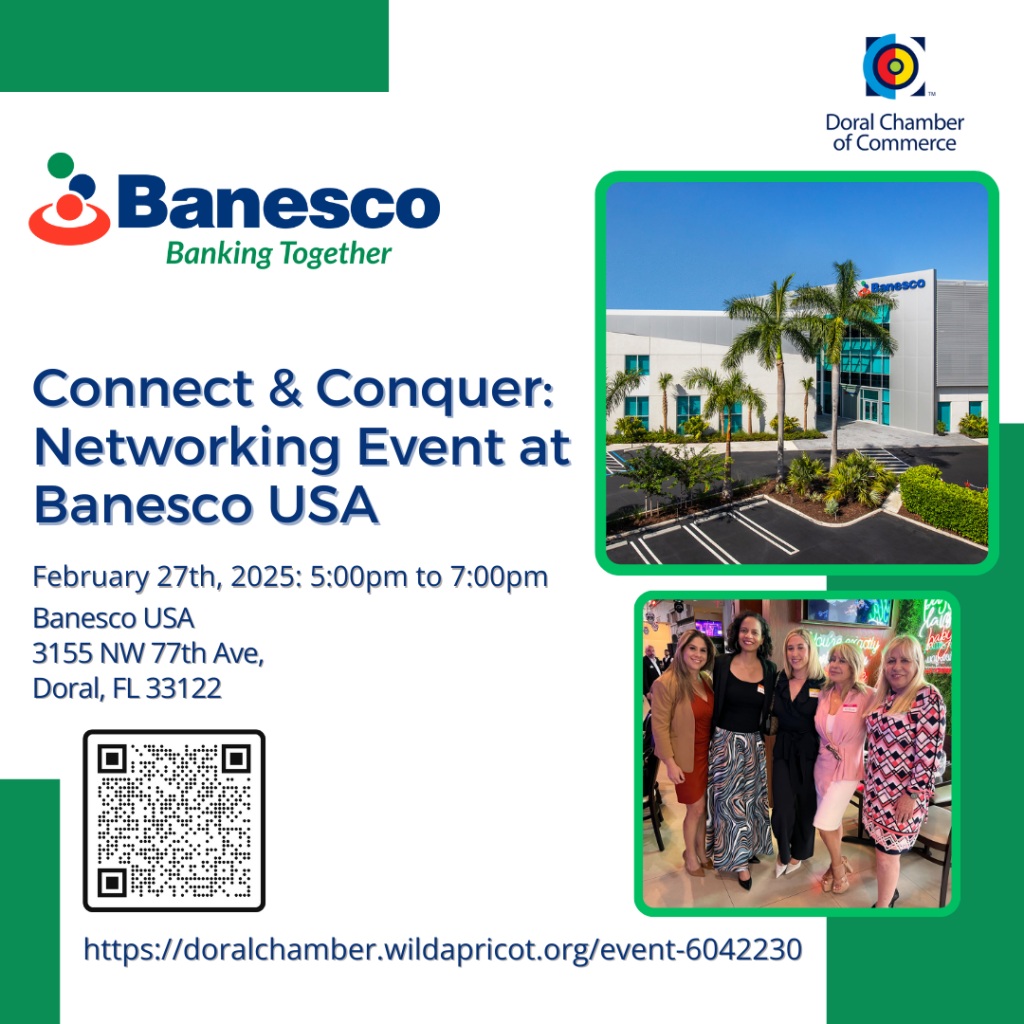 Networking Event at Banesco Banner