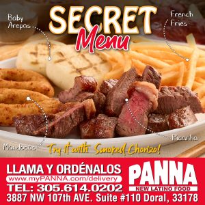 PANNA Secret Menu